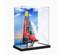 Espositore in acrilico per Lego 42174 Monoscafo Aliscafo Modello Barca a Vela, Antipolvere, Espositore a Blocchi Le*go 42174 (senza set di blocchi)