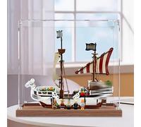 Espositore in acrilico per Lego 75639 Forward Melly Ship, scatola antipolvere, scatola trasparente, scatola da esposizione compatibile con 75639 (solo scatola) (2 mm)