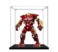 Espositore in acrilico per Lego 76210 Hulkbuster Armor Model, scatola antipolvere da 3 mm, espositore compatibile con Lego 76210 (modello non incluso) (trasparente 2 mm)