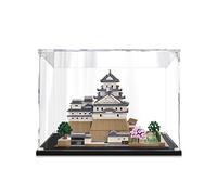 Espositore in acrilico per Lego Architecture Landmarks Collection: Himeji Castle 21060, scatola antipolvere anti-UV, ideale per collezionisti (2 mm trasparente)