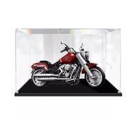 Espositore in acrilico per Lego Creator Expert Harley-Davidson Fat Boy 10269, vetrina, protegge e decora il modello con contenitore antipolvere (trasparente A)
