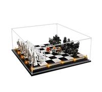 Espositore in acrilico per Lego Harry Potter Hogwarts Wizard's Chess Set - vetrina, proteggere e decorare modelli, oggetti da collezione, regali (trasparente 3 mm)