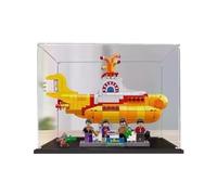 Espositore in acrilico per Lego Yellow Submarine 21306, scatola trasparente antipolvere, compatibile con kit Lego 21306 (modello non incluso) (3 mm)