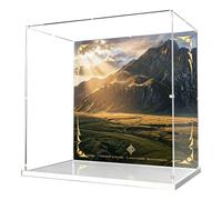 Espositore in acrilico per modello Le-go 11377 White Tower Castle (sfondo 3 mm)