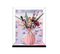 Espositore in acrilico per modello Lego 10280, scatola trasparente antipolvere, compatibile con il modello Lego 10280 (modello non incluso) (sfondo-A)