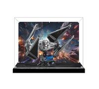 Espositore in acrilico per modello Lego 75382 Interceptor, scatola trasparente antipolvere, compatibile con modello Lego 75382 (modello non incluso)