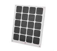 Espositore in acrilico progettato per badge e medaglie con fodera in feltro, che combina durata e visibilità chiara per un'organizzazione efficace e una presentazione (grande nero)