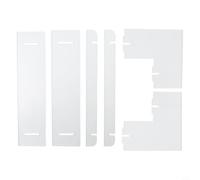 Espositore in acrilico trasparente a scala per figure da collezione gioielli, cosmetici, rossetti e altri piccoli accessori per uso domestico e ufficio (due piani)