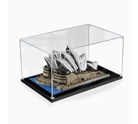 Espositore in acrilico trasparente, compatibile con il modello Lego Sydney Opera House 10234, antipolvere, per regali, proteggere decorazioni, oggetti da collezione, organizer (solo scatola) (3 mm)
