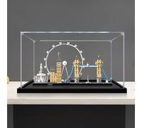 Espositore in acrilico trasparente, compatibile con Lego 21034 London Skyline Model, antipolvere, per esporre regali, proteggere decorazioni, oggetti da collezione, organizer (solo scatola) (2 mm)