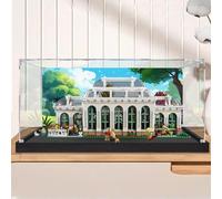 Espositore in acrilico trasparente per giardini botanici Lego 21353, scatola da esposizione per blocchi da collezione, trasparente, antipolvere, scatola portaoggetti (solo custodia) (sfondo)