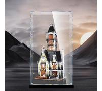 Espositore in acrilico trasparente per Lego 10273 Jumper Haunted House, da collezione, da tavolo, regalo, scatola per la polvere, organizer (solo scatola di visualizzazione) (trasparente)