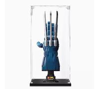 Espositore in acrilico trasparente per Lego 76250 Lega, antipolvere, compatibile con scatola di visualizzazione antipolvere Lego 76250. 19,8 x 15 x 39,9 cm (solo vetrina)