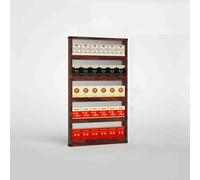 Espositore in Alluminio da Parete per Negozi al Dettaglio, supermercati, caffetterie, Bar e Centri Commerciali - Porta fiammiferi (40x60x3 cm / 15,7x23,6x1 Pollici)