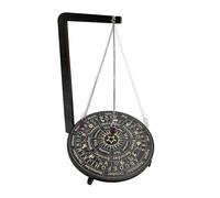 Espositore in legno a forma di scultura di, espositore per collane, supporto per collane, scaffale decorativo per camera da, soggiorno, sala yoga