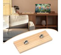 Espositore in vetro regolabile per creazioni artistiche in vetro con quadri