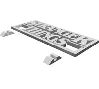 Espositore Logo Decorativo per Stranger Things Fan Art Insegna 3D Autoportante