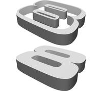 Espositore Logo NASCAR Dale Earnhardt Jr #8 Stampato 3D Collezionabile