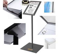 ESPOSITORE LUCE LED DA METTERE IN STRADA PORTA MENU ILLUMINATO FORMATO 1XA4