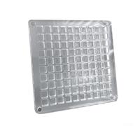 Espositore magnetico in acrilico, per collezionare tesori e ricordi della spiaggia, per conservare piccole conchiglie, pietre, diamanti e gemme per nail art (quadrato, 100 quadrati)