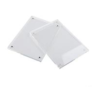 Espositore magnetico in acrilico trasparente con spessore di 8+8 mm, per una tenuta stabile delle foto e un cambio rapido delle immagini (12,8 x 17,8 cm)