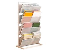 Espositore Metallo Catalogo Brochure Organizzatore Letteratura Pavimento