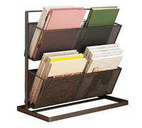 Espositore Metallo Catalogo Brochure Organizzatore Letteratura Pavimento