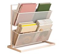 Espositore Metallo Catalogo Brochure Organizzatore Letteratura Pavimento