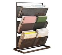 Espositore Metallo Catalogo Brochure Organizzatore Letteratura Pavimento