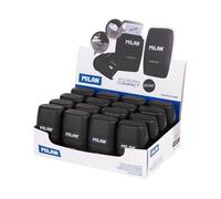 Espositore Milan Compact Shadow 16 Affilalapis Combinazione Gomma e Temperino Doppio