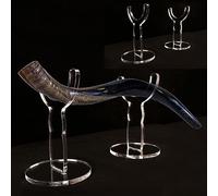 Espositore mobile in acrilico per Shofar, trasparente (confezione da 1)