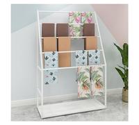 Espositore multifunzione da pavimento per sciarpe, cinture, cravatte, pantaloni, vestiti, negozi, studio, uso domestico