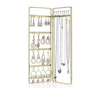 Espositore Orecchini Anelli Catena Bracciale ,Porta Orecchini Organizer ,Supporto Gioielli Contenitore per Collane,Portagioie Porta Gioielli per Orologi, Bracciali,Organizzatore per Appendi Gioielli