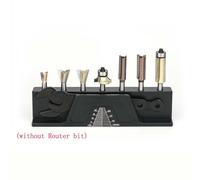 Espositore organizer punte router lega alluminio supporto attrezzi lavoraz