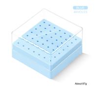 Espositore Organizzatore Attrezzi Nail Art per 49 Testine Smalto Plastica