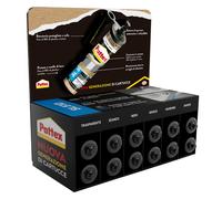 Espositore Pattex Sl 510 Silicone Acetico Multiuso Mix da 280 gr 12 Pezzi