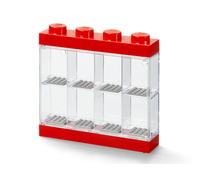LEGO® Scatola da collezione per 8 minifigure - rosso