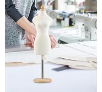 Espositore per abito da bambola Mini manichino da cucito in miniatura per