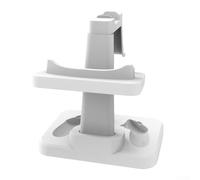Espositore per apparecchiature Meta VR con gancio per occhiali AR, robusto design in materiale ABS per riporre in modo sicuro cuffie e controller quando non in uso (nero)