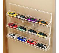 Espositore per auto giocattolo 1/64, multifunzionale, da collezione,