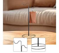 Espositore per borse versatile in acciaio al carbonio per venditori, centri