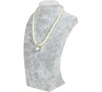Espositore per busti di gioielli in velluto per espositori per negozi | Busto espositore per gioielli in velluto in negozio e sulla toeletta, superficie morbida limita i segni di contatto
