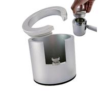 Espositore per caffè in polvere, supporto per caffè, in lega di alluminio, per tamburelli da 51 mm, 53 mm e 58 mm