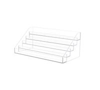 Espositore per campioni di piastrelle acriliche, supporto verticale per inserimento obliquo per campioni di piastrelle da pavimento, scaffale per piastrelle in porcellana all-in-one da tavolo