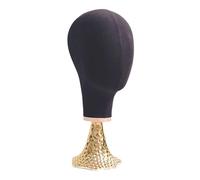 Espositore per cappelli elegante con supporto per testa di manichino per il