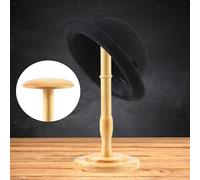 Espositore per Cappelli Elegante in Legno Massello