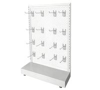 Espositore per caramelle, scaffale regolabile per snack, organizer per patatine fritte, per cucina, supermercato, ufficio, 60 x 20 x 65 cm, soluzione per riporre merci in busta