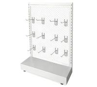 Espositore per caramelle, scaffale regolabile per snack, organizer per patatine fritte, per cucina, supermercato, ufficio, 60 x 20 x 65 cm, soluzione per riporre merci in busta