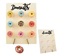 Espositore per Ciambelle Supporto per Ciambelle in Legno Donut Display Wall