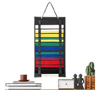 Espositore per cintura di arti marziali, supporto da parete in feltro per cintura da wrestling, per risparmiare spazio, forniture per studenti di arti marziali, armadietti, porte, soggiorno
